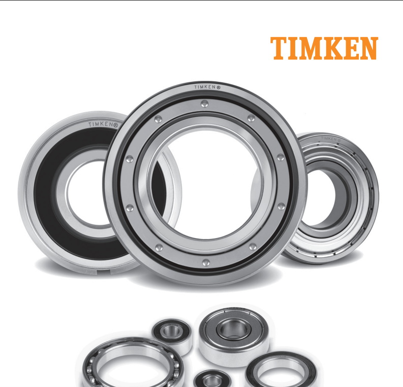 Каталог шарикоподшипников Timken с глубоким пазом