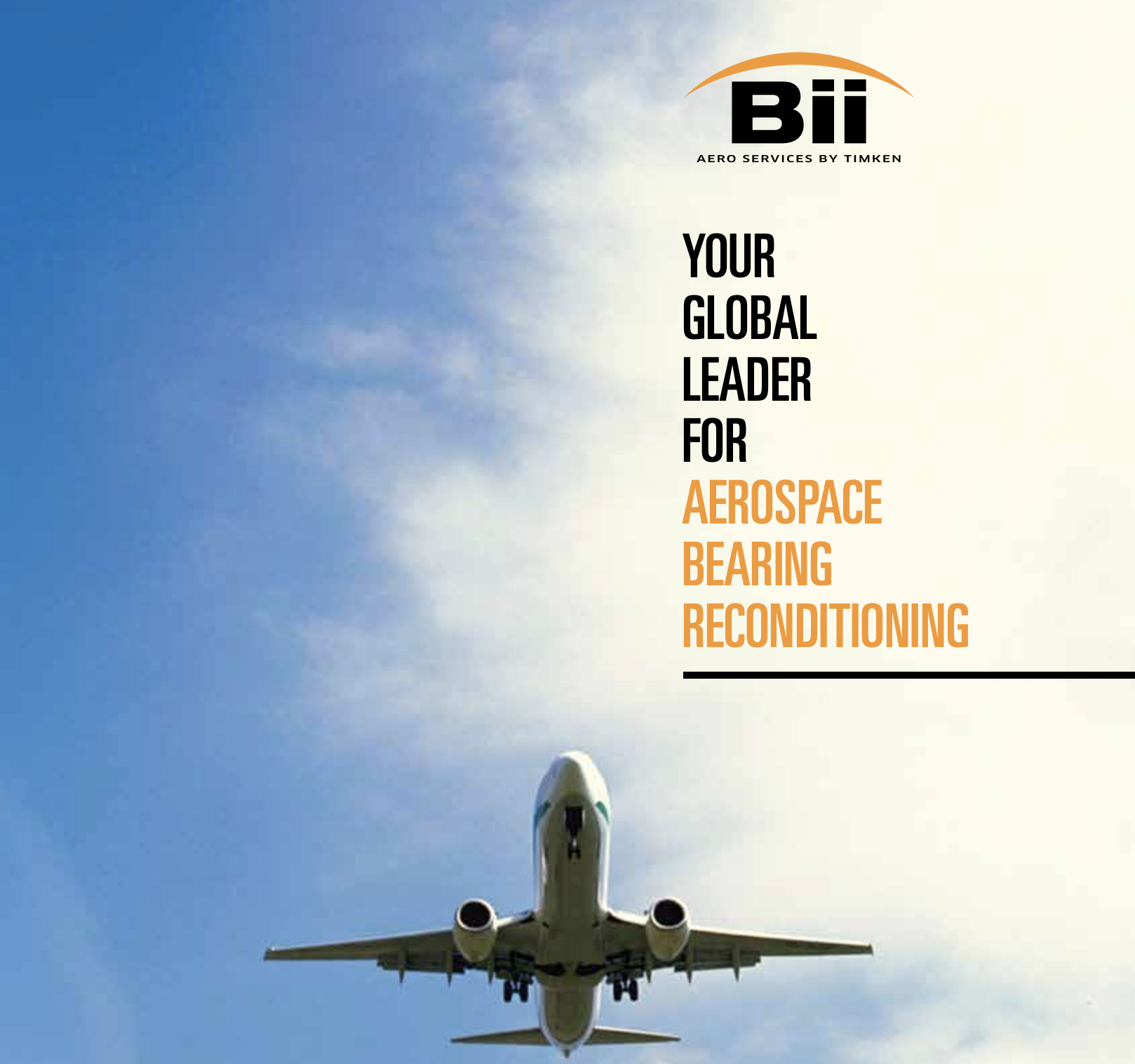 Brochure sulla rigenerazione dei cuscinetti per il settore aerospaziale