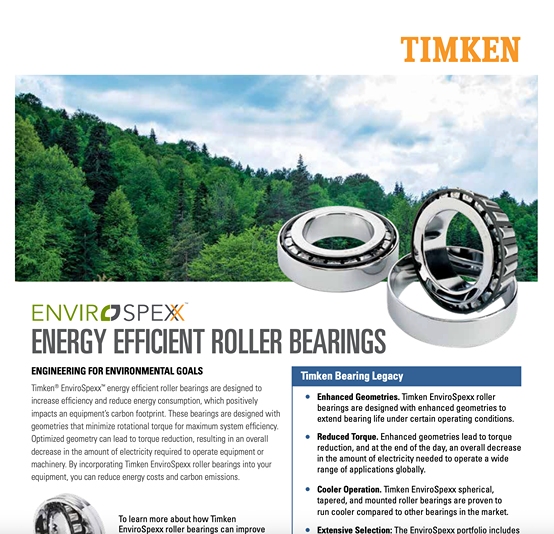 Scheda tecnica Timken EnviroSpexx