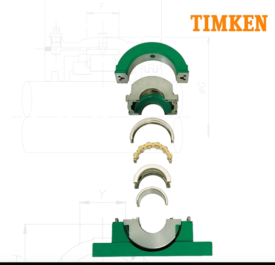 Timken Split Cylindrical Mounted Roller Bearings Catalog